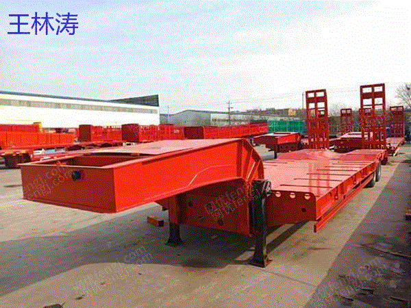 市场现货二手后翻自卸半挂车 手续齐全 包提户