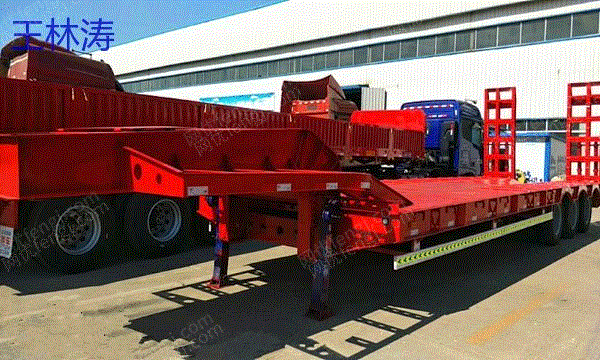 市场现货二手后翻自卸半挂车 手续齐全 包提户