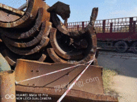 A batch of metal scrap recovered from construction sites at high prices in Shaanxi