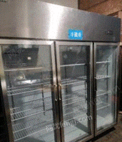 湖南长沙三门冰柜，冷藏展示柜九成新出售
