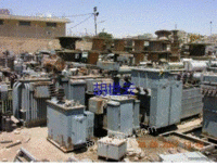 Professional high-priced recycling of waste transformers