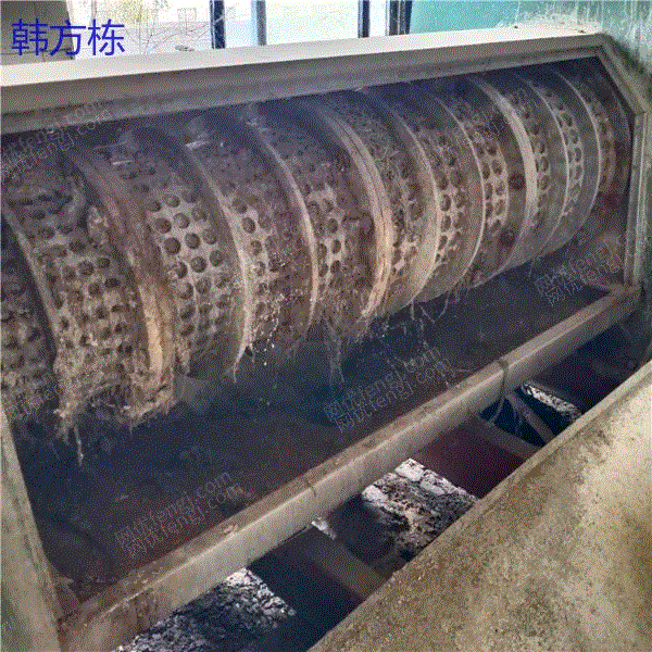 市场库存二手550型单螺旋挤干机