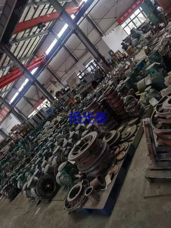 The factory processes a batch of new stator in stock