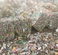 大量回收废旧塑料水瓶
