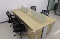 重庆办公员工工位办公屏风桌活动柜电脑桌会议桌转让