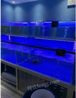 北京出售全套鱼缸设备，全新海鲜制冷设备