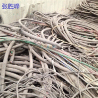 Recycling a batch of waste wires and cables in Wuhan, Hubei Province