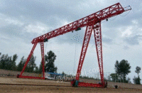 浙江杭州因更换厂房，出售闲置10吨龙门吊，跨度23 米