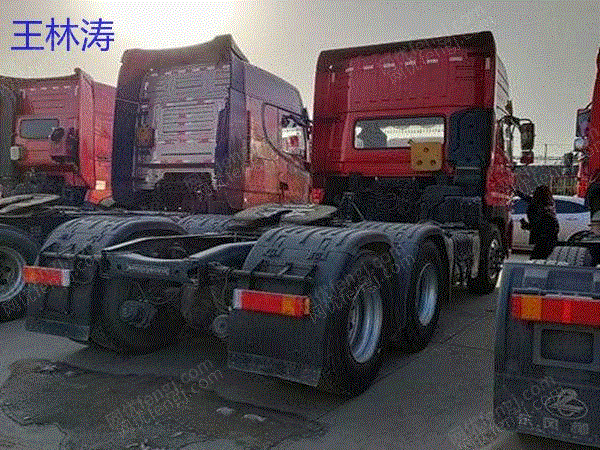现货库存19年东风天龙vL二手牵引车450马力包过户