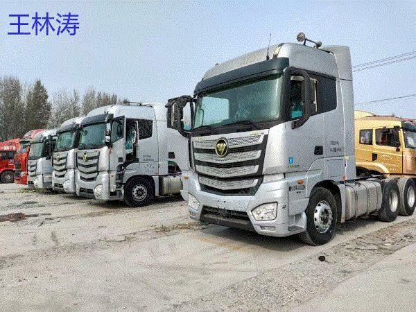 现货库存二手牵引车19年金标欧曼EST双驱510马力带液缓自动挡可分期包过户