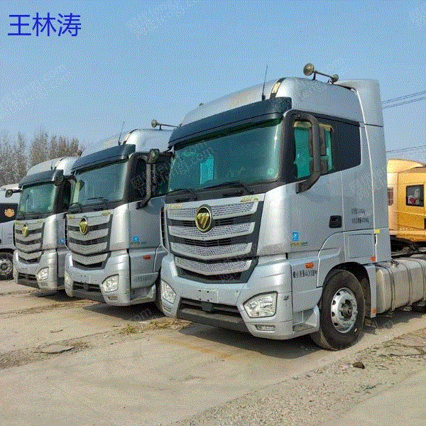 现货库存二手牵引车19年金标欧曼EST双驱510马力带液缓自动挡可分期包过户