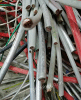 回收各种旧电缆铜线电缆铝线
