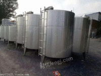 National purchase and sale of second-hand stainless steel tanks