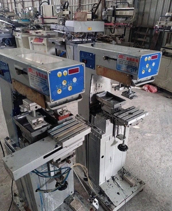 海南海口转让二手移印机，100行程，2018年份机器