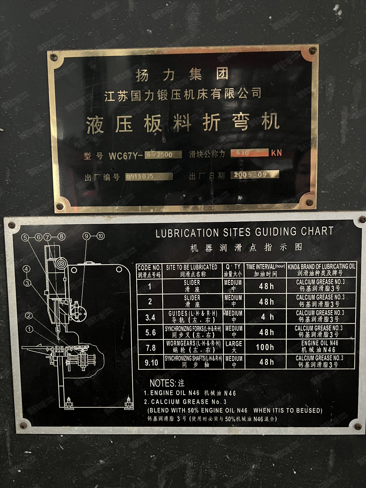 二手折弯机出售