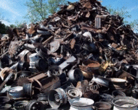 Chengdu recycles a large amount of scrap iron for a long time