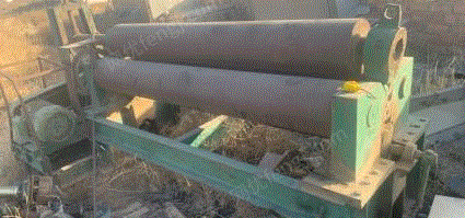 内蒙古巴彦淖尔出售三棍液压卷板机，棍长2.1米棍直径25cm可卷16厚钢板