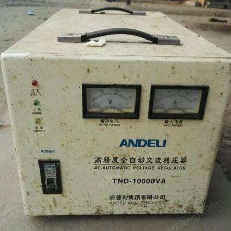 中古の電圧調整器を大量購入陝西省