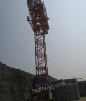 重庆渝北区庆江牌5601型塔吊起重机械八成新出售，使用了两年半
