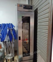 广东广州95成新餐饮厨具，发酵箱，和面机，冰柜，托盘出售