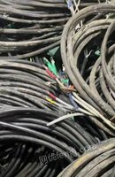 大量回收工地废旧电线电缆