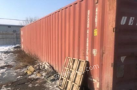 新疆石河子出售12米封顶集装箱，箱体完好。