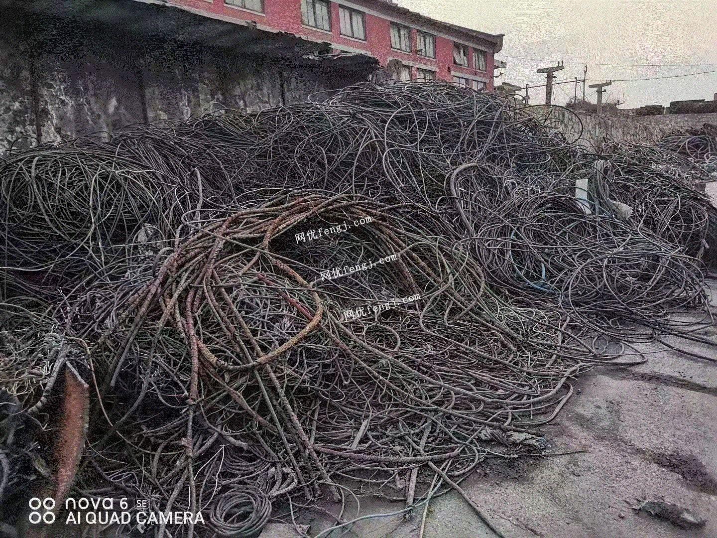 Long term massive recovery of waste copper, wires and cables