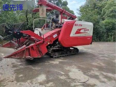江蘇省では収穫機の設備が急がれている