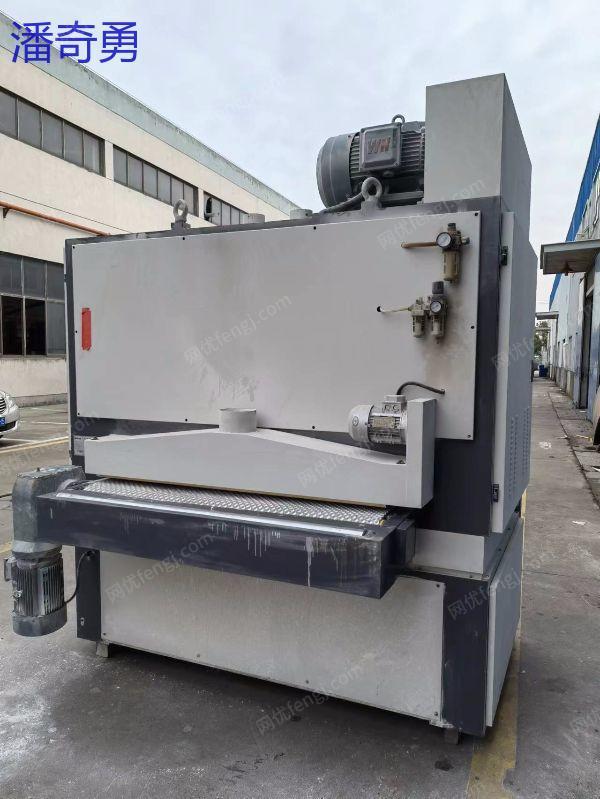 Second-hand 1300 Jiancheng Weiye floating double-belt primer sander for sale