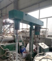 重庆铜梁区涂料生产用砂磨机，搅拌机两套，加涂料生产用其他设备出售