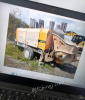 重庆丰都县出售运梁平车三桥180吨，三一重工地泵