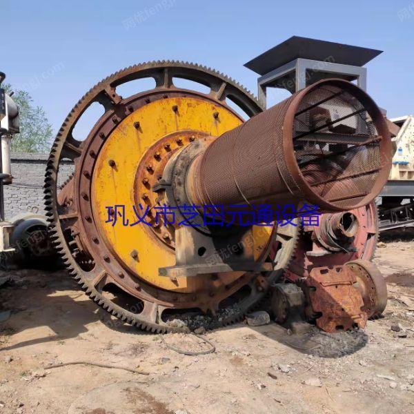 现货库存二手2.1x3米球磨机,衬板六九厚