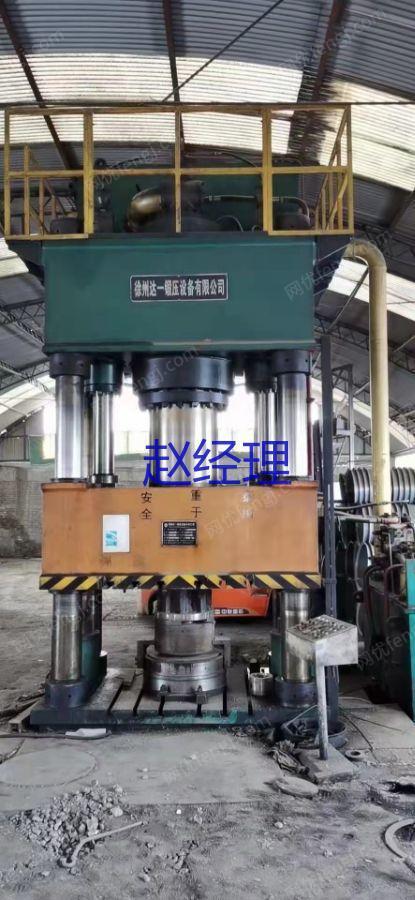 市场库存处理二手徐州1250吨四柱液压机二手徐州四柱液压机