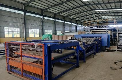 山东潍坊出售营业中广东产成套1.8米单瓦纸板生产线8成新,蒸汽发生器,抱车,叉车及配套设施