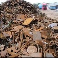 大量回收各种废钢铁，钢板料
