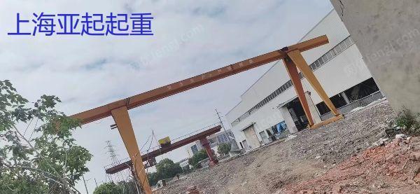 Hangzhou, Zhejiang sells second-hand MH 10T span 24M gantry crane at a low price
