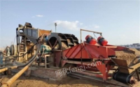 山东潍坊急转洗沙水车洗沙螺旋洗沙移动制砂设备滚筒筛洗矿机