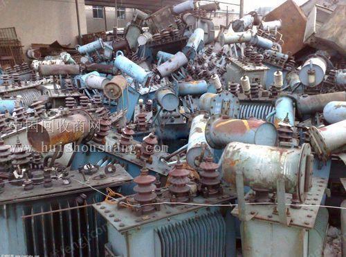 Luoyang recycles many scrapped transformers