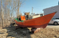辽宁葫芦岛出售铁质小渔船7.2米长