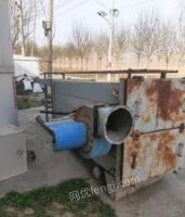 河北沧州出售环保除尘社备水喷淋2个 布袋除尘1个 