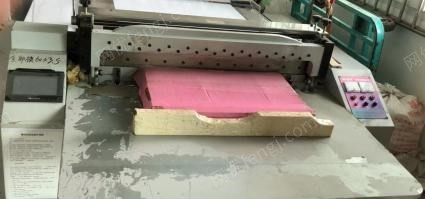 广东深圳转让自用二手横切机，切纸机。在用二手切片机