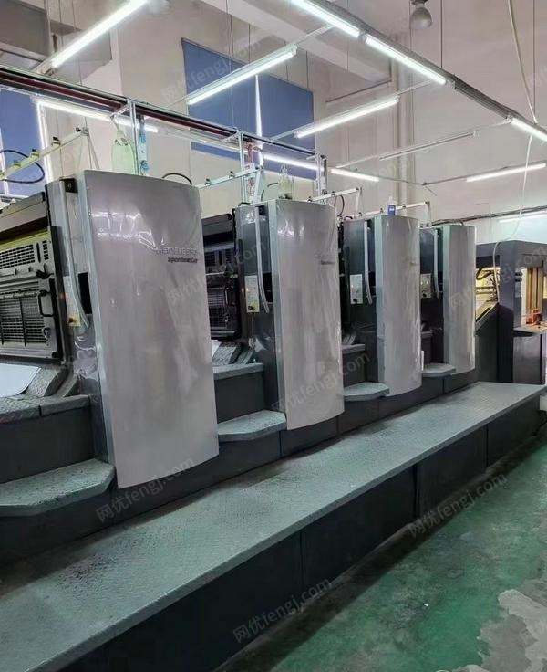 新疆乌鲁木齐出售2015年海德堡cd102双增加四色印刷机