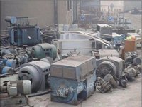 高価格回収工場で廃棄された電気機械設備、河南省