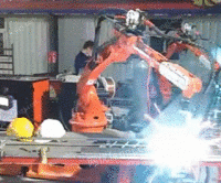 山东济宁转让供应六轴焊接机器人