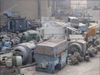 Gansu recycles a batch of scrapped motors and transformers at a high price