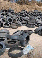 大量高价回收废轮胎