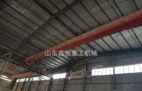山东泰安出售10吨单梁桥式起重机，跨度28.5米，