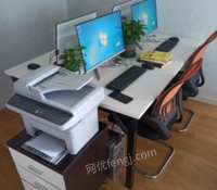 河南南阳办公室撤销，转让9成新台式机，笔记本，投影仪，打印机，茶台