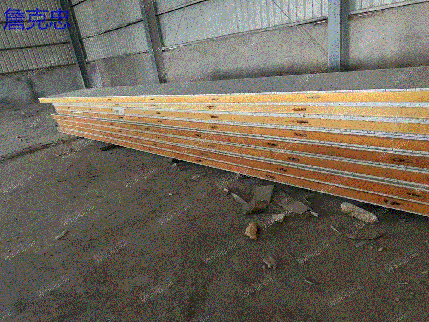 市场库存河北二手冷库库板 10公分6000平米