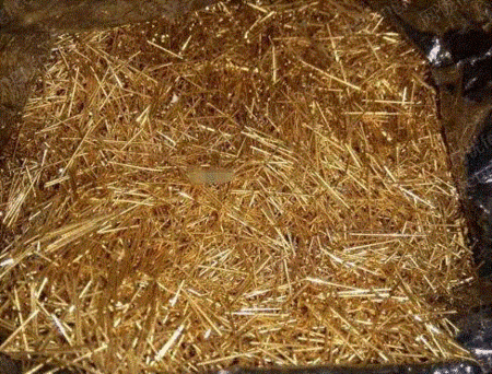 金?銀メッキの廃材を大量に回収山東省